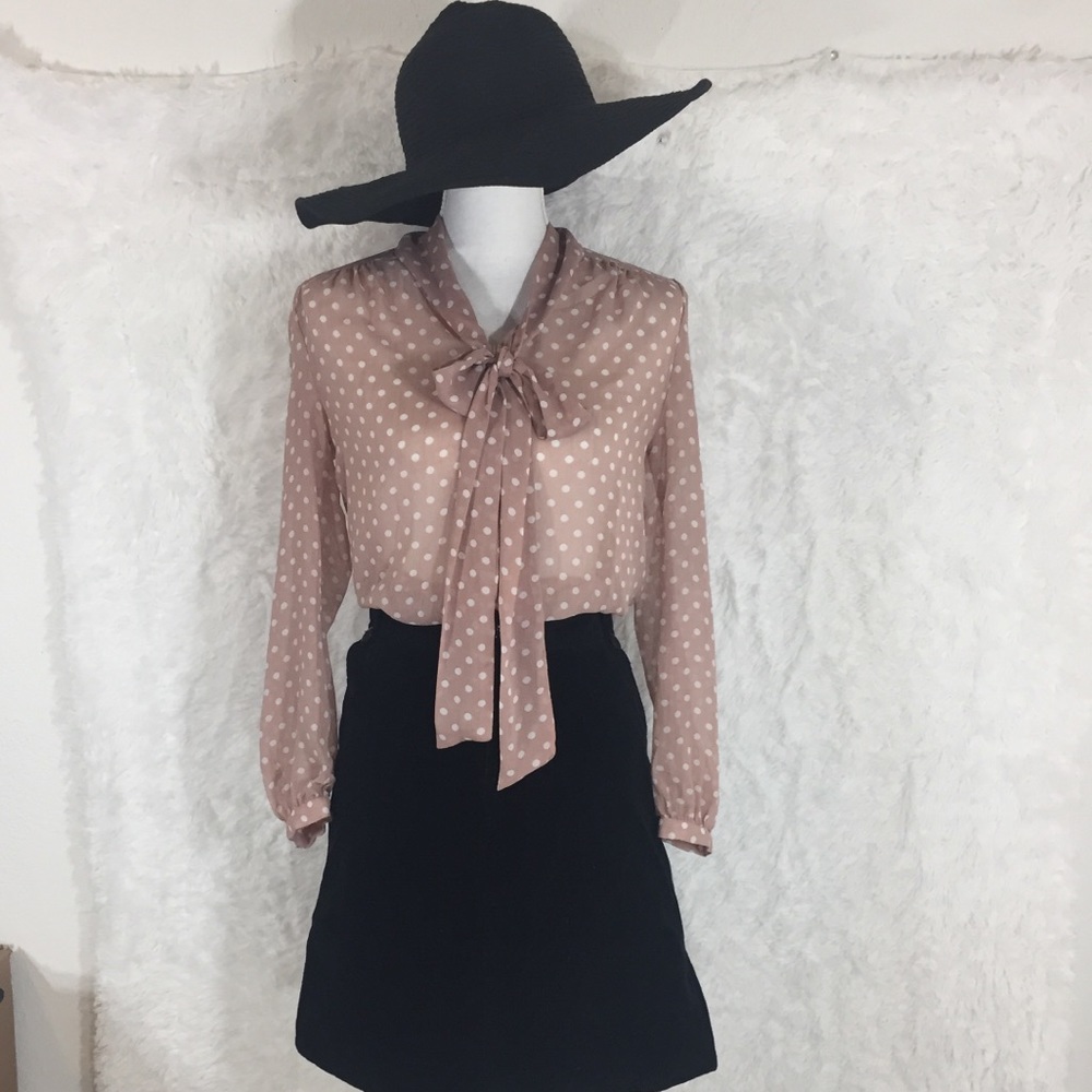 Forever 21 Polka Dot Blouse